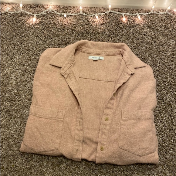 Linen Pink Shirt from Madewell - Picture 2 of 3